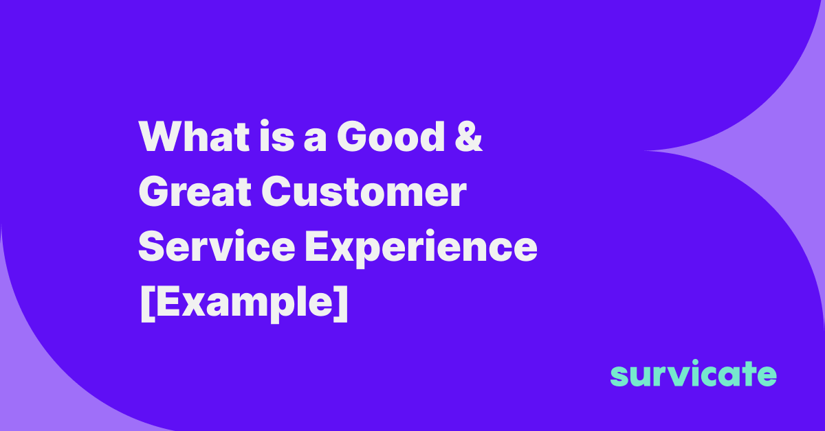 What is a Good & Great Customer Service Experience? [Example]